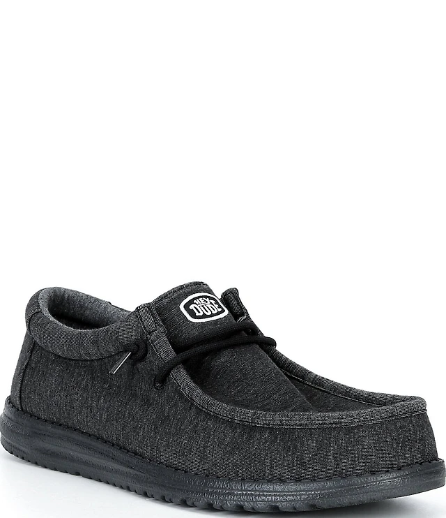 HEYDUDE Men's Wally Stretch Jersey Slip-Ons