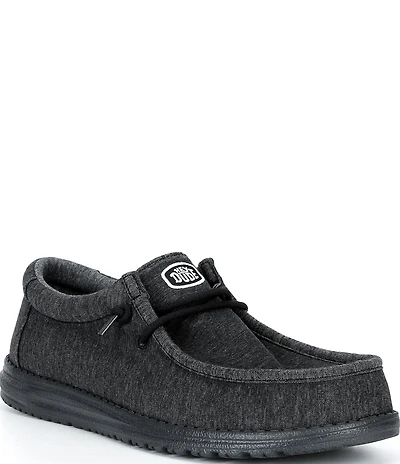 HEYDUDE Men's Wally Stretch Jersey Slip-Ons