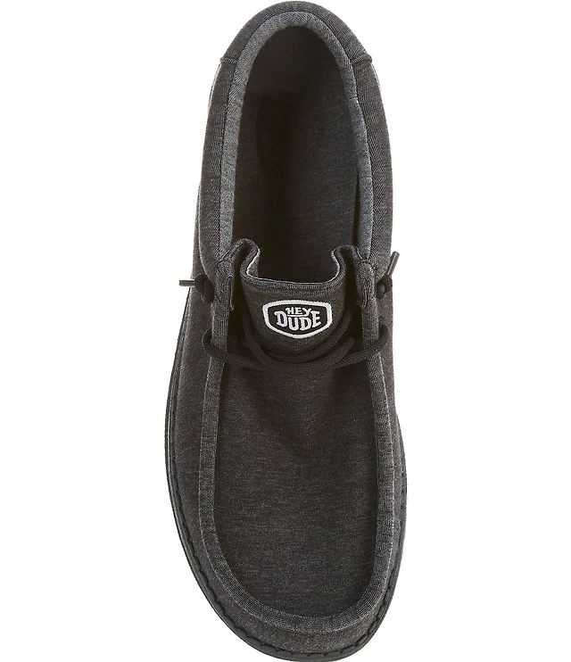 HEYDUDE Men's Wally Stretch Jersey Slip-Ons