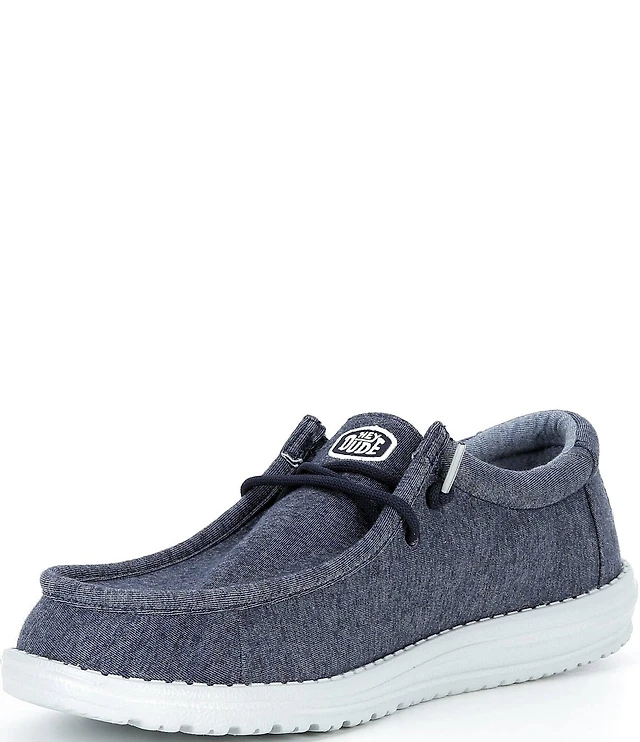 HEYDUDE Men's Wally Stretch Jersey Slip-Ons