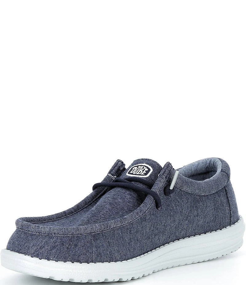 HEYDUDE Men's Wally Stretch Jersey Slip-Ons
