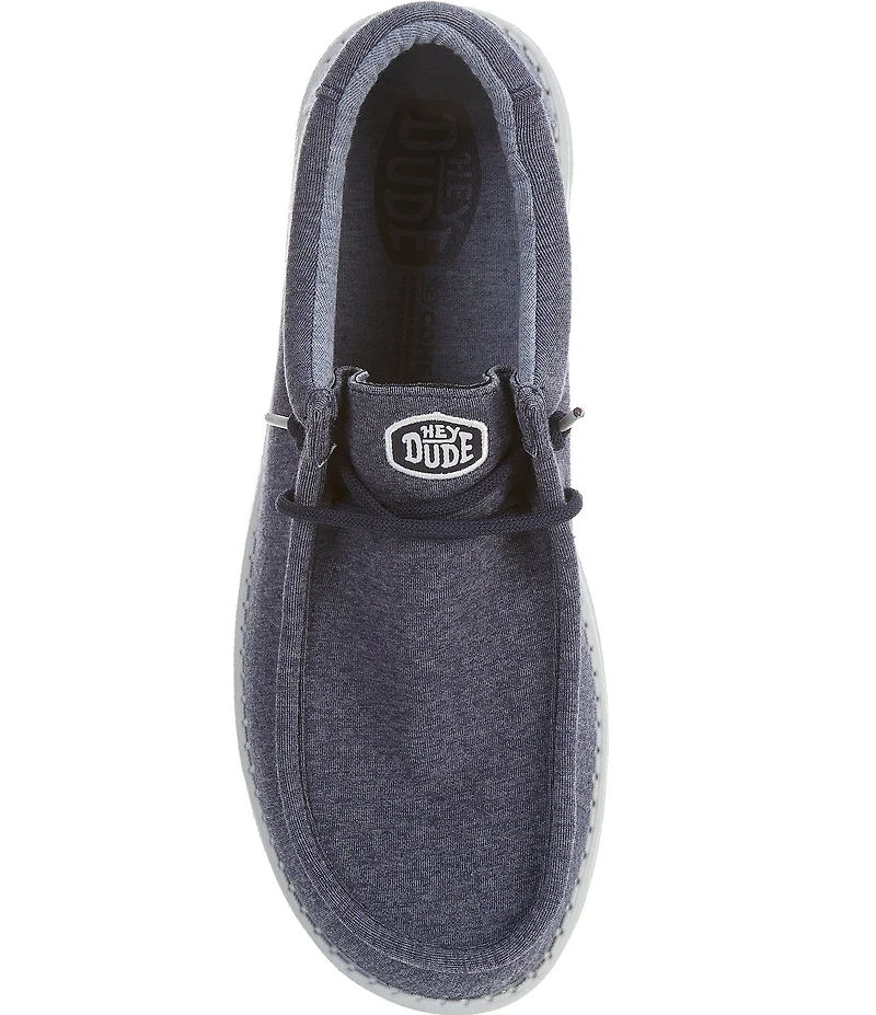 HEYDUDE Men's Wally Stretch Jersey Slip-Ons
