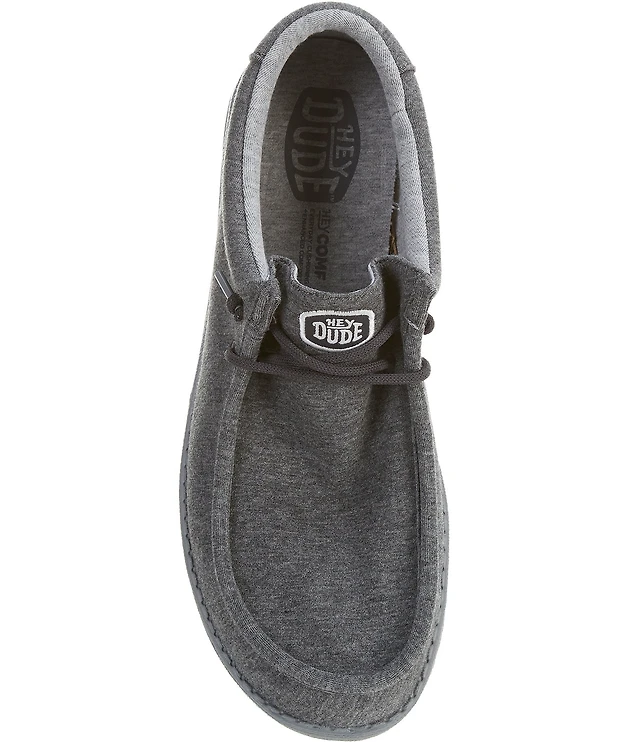 HEYDUDE Men's Wally Stretch Jersey Slip-Ons