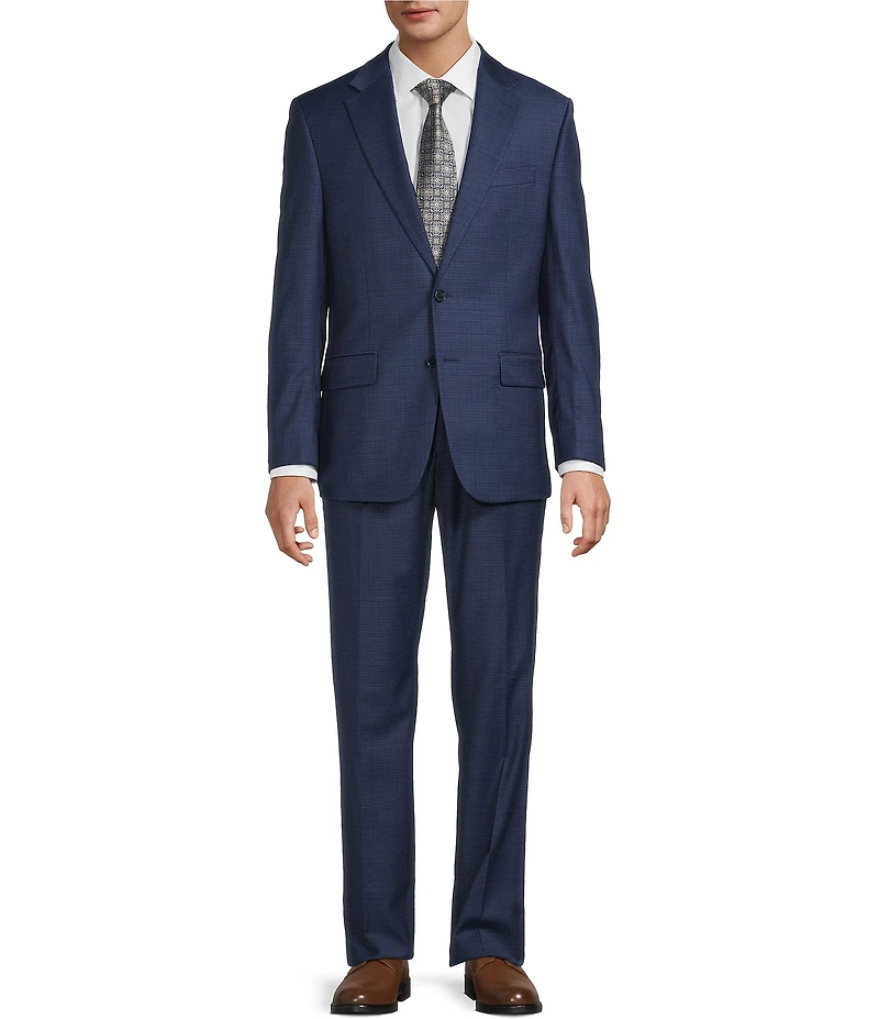 Hickey Freeman Check Classic Fit 2-Piece Suit