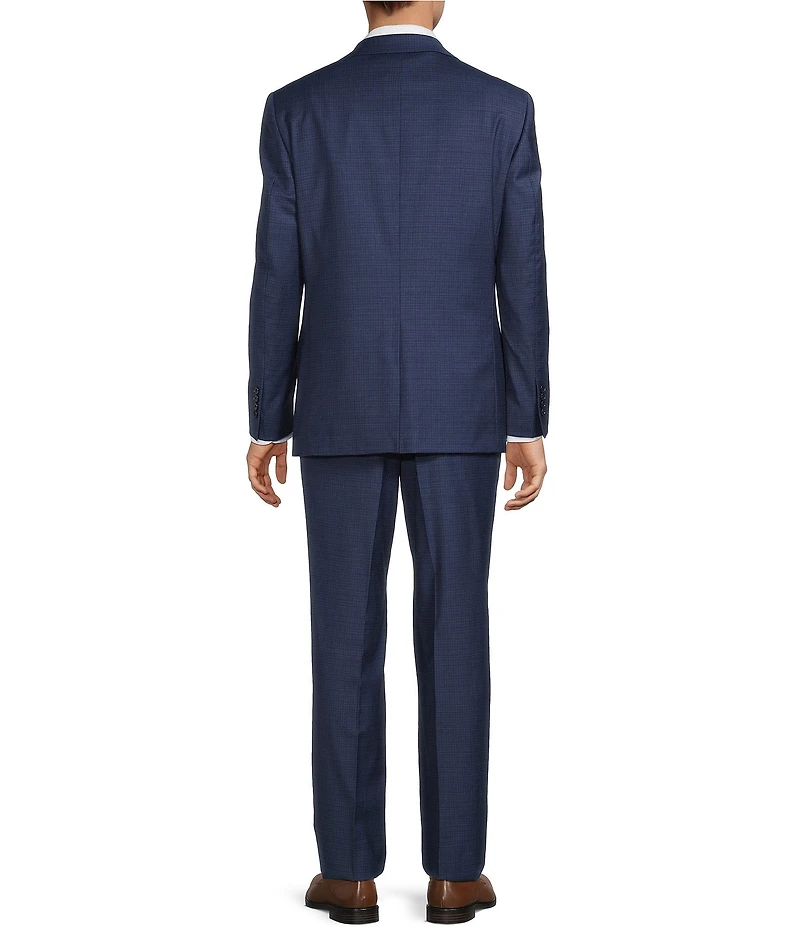 Hickey Freeman Check Classic Fit 2-Piece Suit
