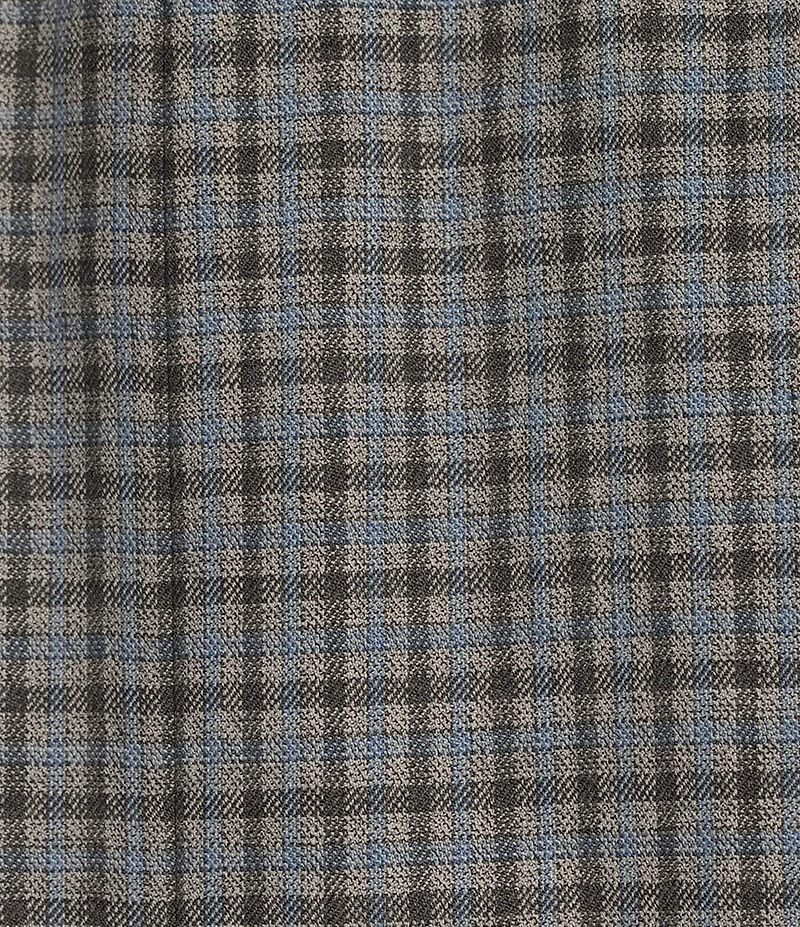 Hickey Freeman Classic Fit Check Windowpane Pattern Sport Coat