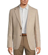 Hickey Freeman Classic Fit Fancy Houndstooth Sport Coat