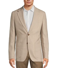 Hickey Freeman Classic Fit Fancy Houndstooth Sport Coat