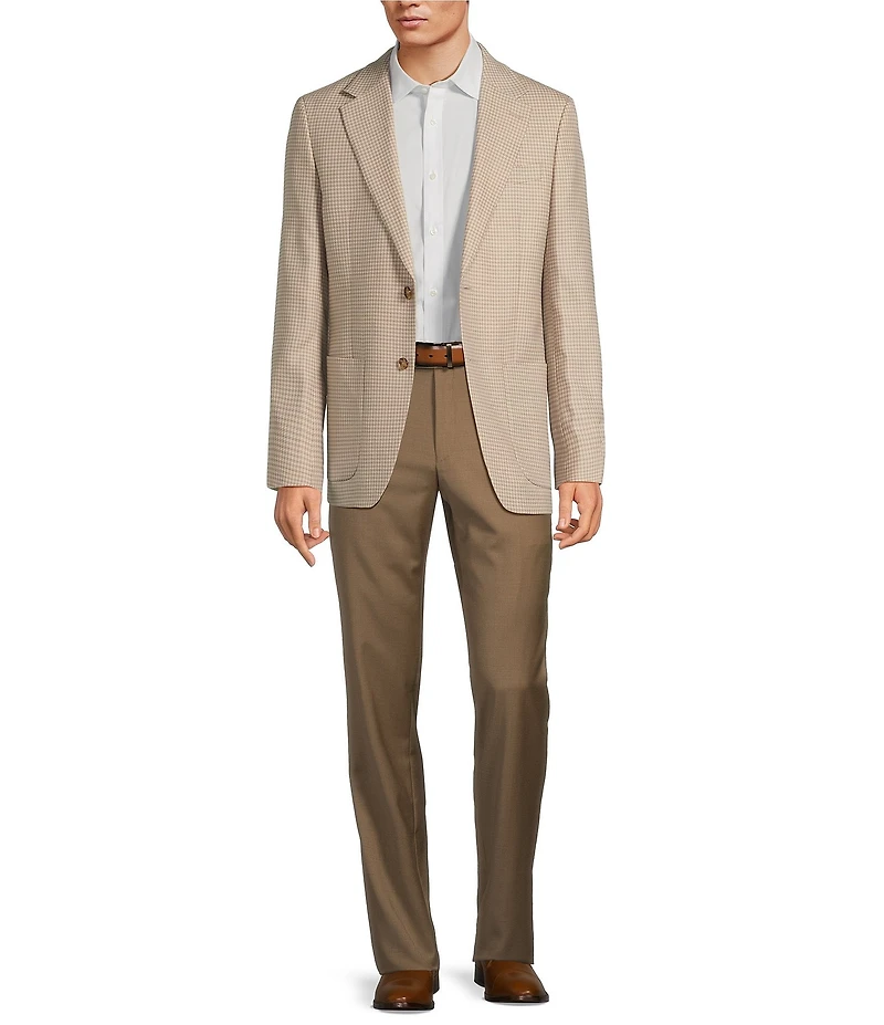 Hickey Freeman Classic Fit Fancy Houndstooth Sport Coat