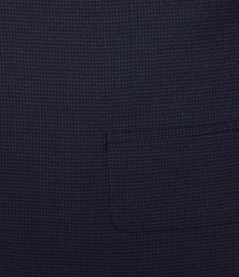 Hickey Freeman Classic Fit Flat Front Houndstooth 2-Piece Suit