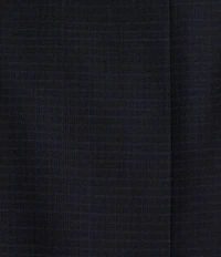 Hickey Freeman Classic Fit Flat Front Check Pattern 2-Piece Suit