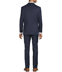 Hickey Freeman Classic Fit Flat Front Pattern 2-Piece Suit
