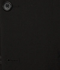 Hickey Freeman Classic Fit Flat Front Seersucker Pattern 2-Piece Suit