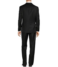 Hickey Freeman Classic Fit Flat Front Solid 2-Piece Suit