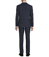 Hickey Freeman Classic Fit Flat Front Solid Pattern 2-Piece Wool Blend Suit