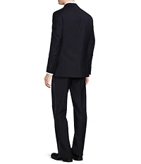 Hickey Freeman Classic Fit Flat Front Solid 2-Piece Tuxedo Suit