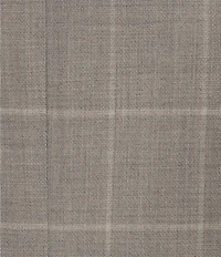 Hickey Freeman Classic Fit Flat Front Windowpane Pattern 2 Piece Suit