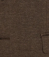 Hickey Freeman Classic Fit Herringbone Pattern Sport Coat