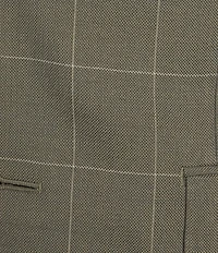 Hickey Freeman Classic Fit Large Windowpane Sport Coat