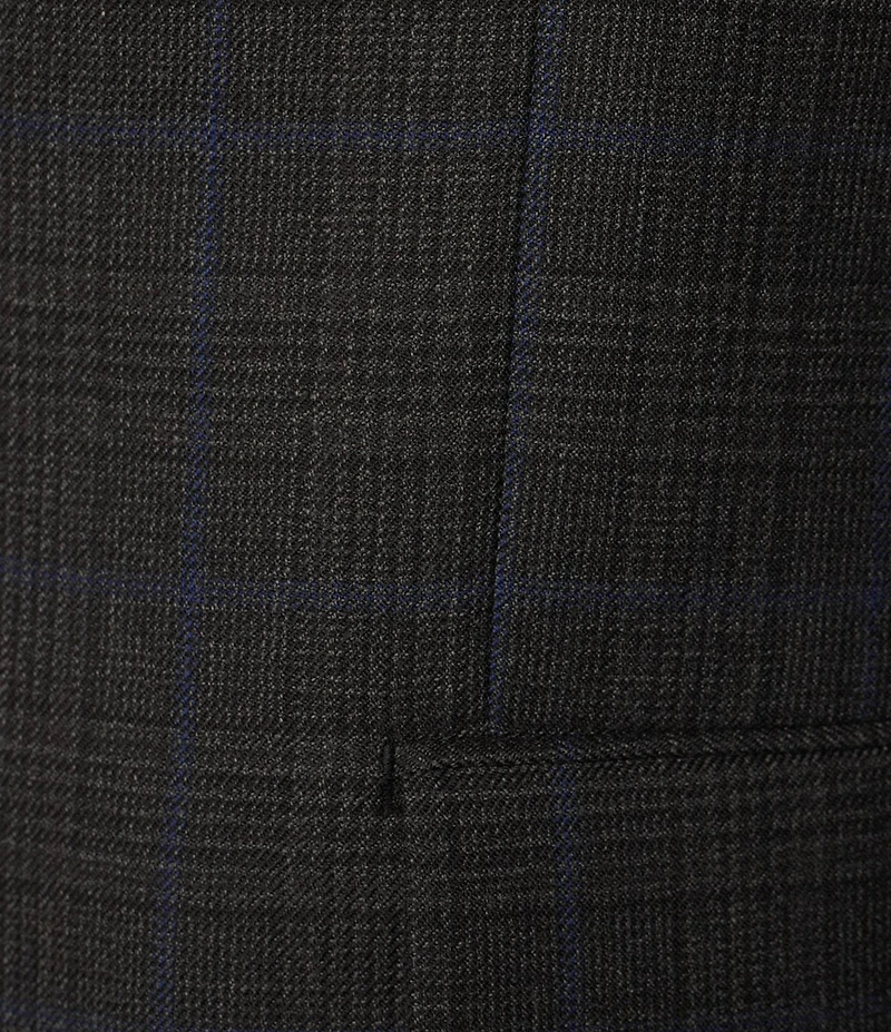 Hickey Freeman Classic Fit Plaid Pattern Sport Coat
