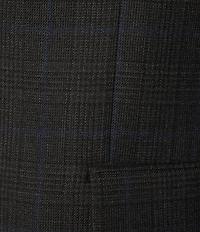 Hickey Freeman Classic Fit Plaid Pattern Sport Coat
