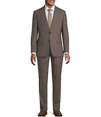 Hickey Freeman Classic Fit Plaid Print 2-Piece Suit