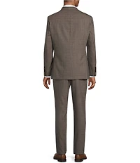Hickey Freeman Classic Fit Plaid Print 2-Piece Suit