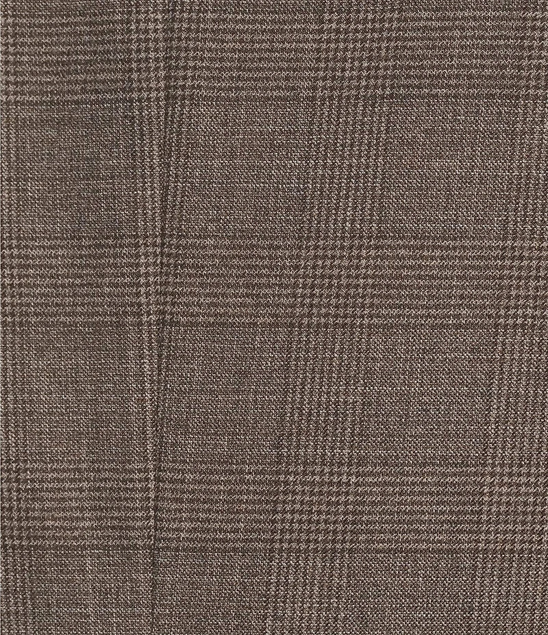 Hickey Freeman Classic Fit Plaid Print 2-Piece Suit Set