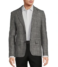 Hickey Freeman Classic Fit Plaid Sport Coat