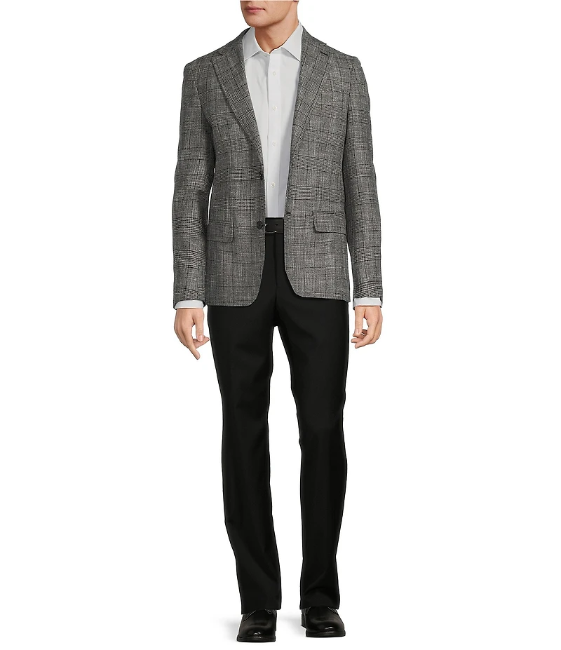 Hickey Freeman Classic Fit Plaid Sport Coat