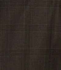 Hickey Freeman Classic Fit Pleated Plaid Pattern 2-Piece Suit