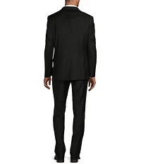 Hickey Freeman Classic Fit Pleated Stripe Pattern 2-Piece Suit