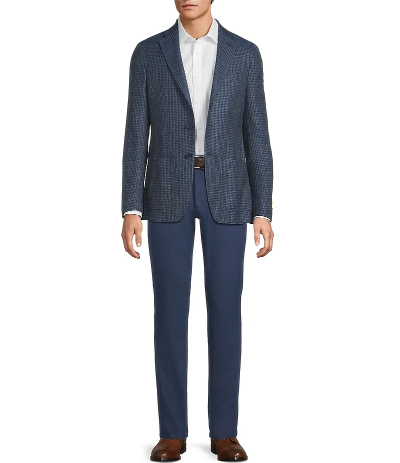 Hickey Freeman Classic Fit Solid Dress Pants