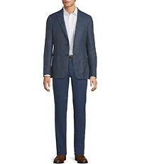 Hickey Freeman Classic Fit Solid Dress Pants