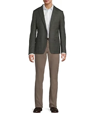 Hickey Freeman Classic Fit Solid Dress Pants