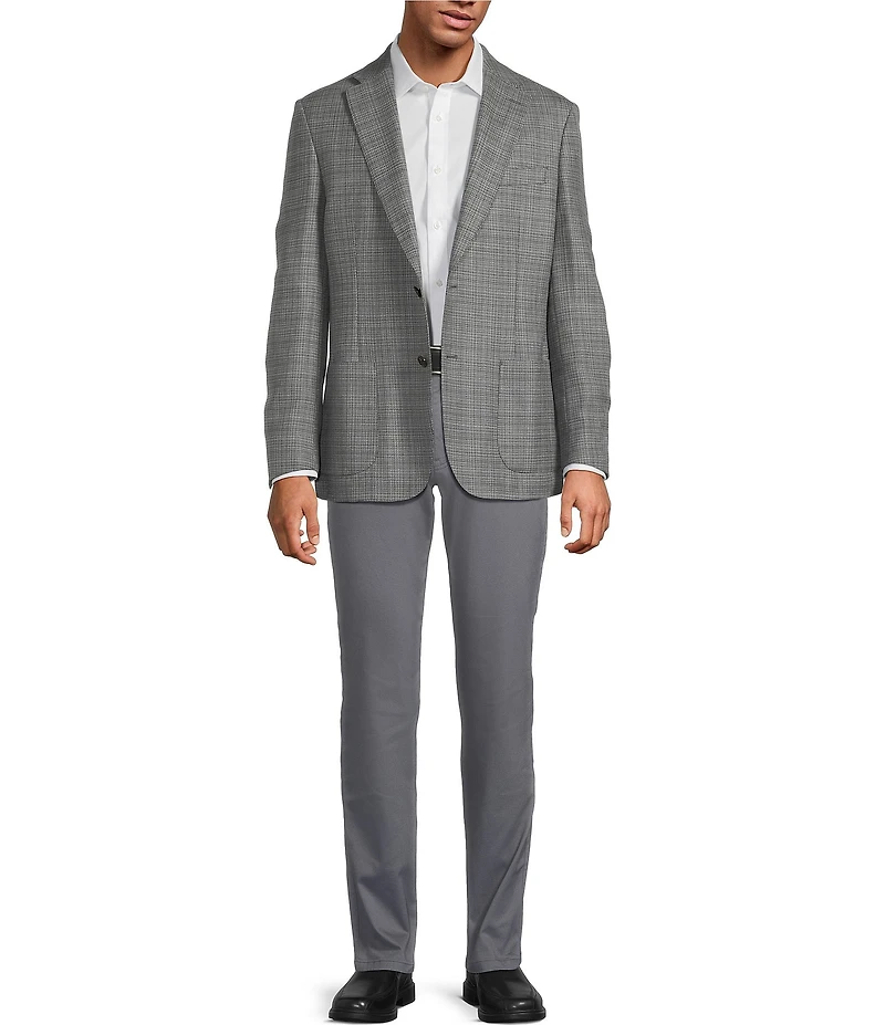 Hickey Freeman Classic Fit Solid Dress Pants