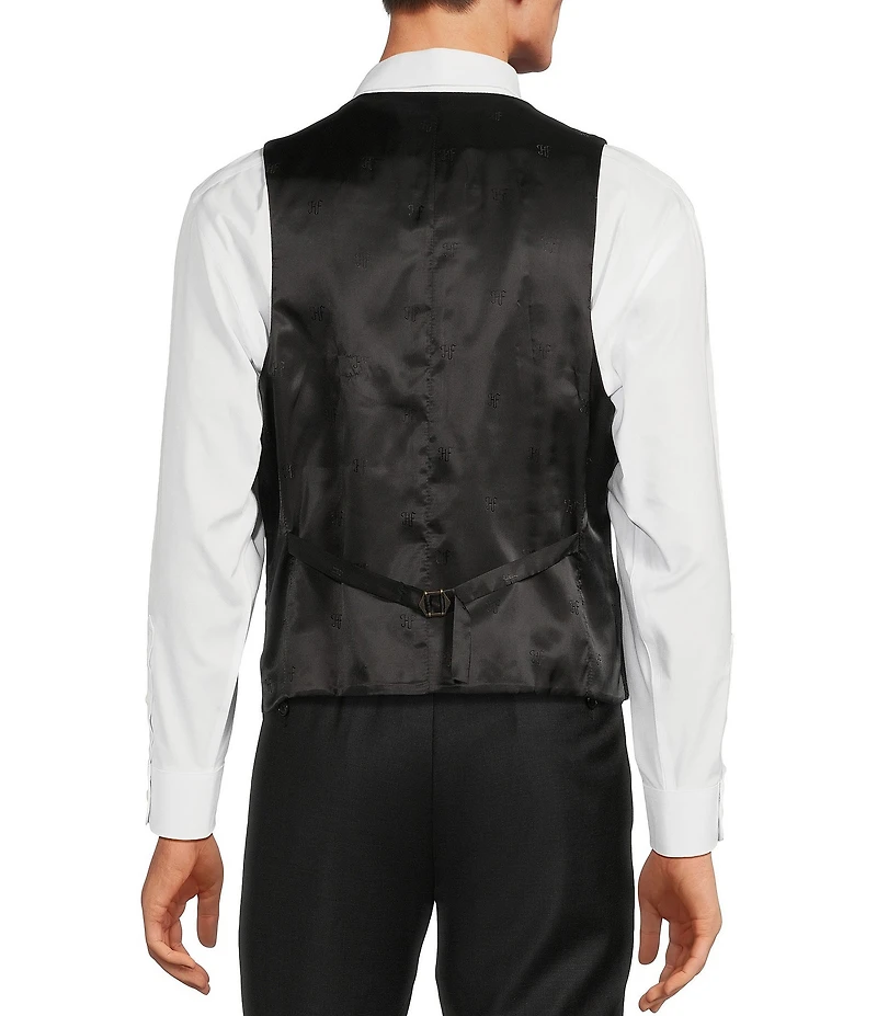 Hickey Freeman Classic Fit Solid Flannel Vest