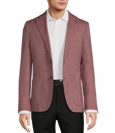 Hickey Freeman Classic Fit Solid Sport Coat