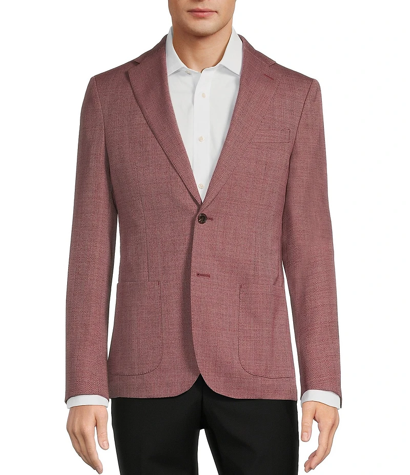 Hickey Freeman Classic Fit Solid Sport Coat