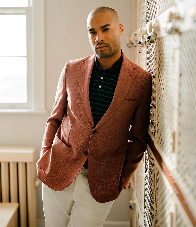 Hickey Freeman Classic Fit Solid Sport Coat
