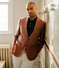 Hickey Freeman Classic Fit Solid Sport Coat