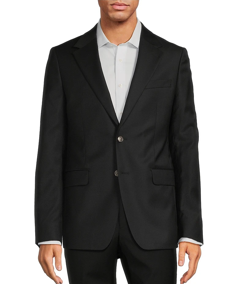 Hickey Freeman Classic Fit Textured Solid Sport Coat