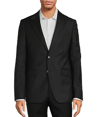 Hickey Freeman Classic Fit Textured Solid Sport Coat