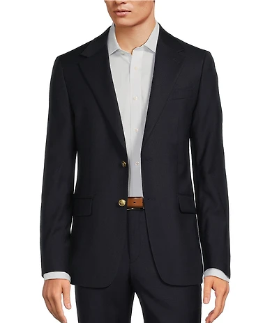 Hickey Freeman Classic Fit Textured Solid Sport Coat