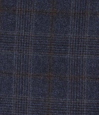 Hickey Freeman Classic Fit Tonal Plaid Pattern Vest
