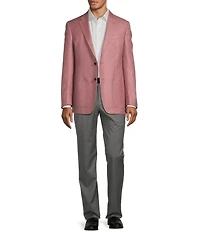 Hickey Freeman Classic Fit Twill Pattern Sport Coat
