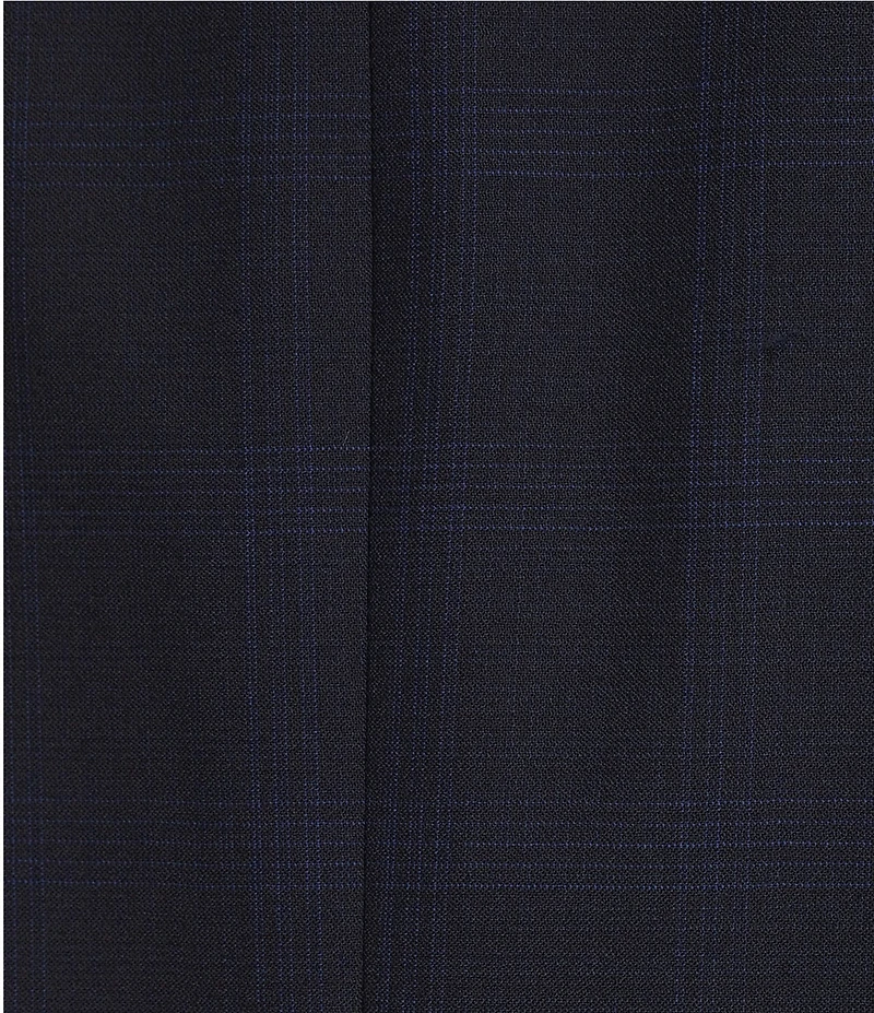 Hickey Freeman Classic Fit Windowpane Pattern 2-Piece Suit