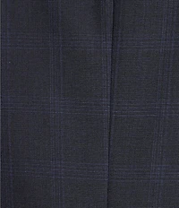 Hickey Freeman Classic Fit Windowpane 2-Piece Suit