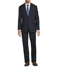 Hickey Freeman Classic Fit Windowpane 2-Piece Suit
