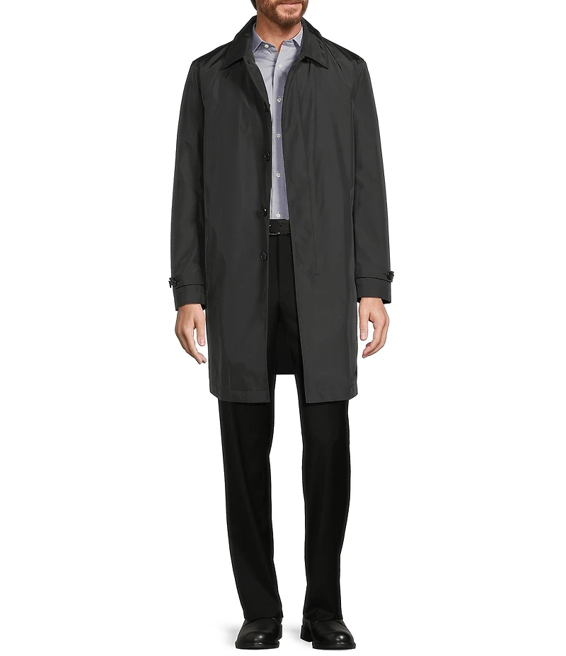 Hickey Freeman Classic Solid Raincoat